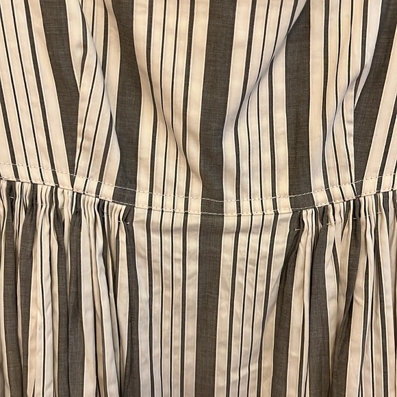 Rebecca Taylor Empire Waist Striped Dress - Picture 5 of 7